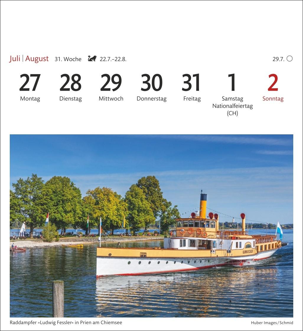 Bild: 9783840036156 | Bayern Sehnsuchtskalender 2026 - Wochenkalender mit 53 Postkarten