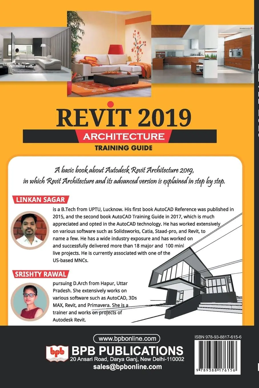Rückseite: 9789388176156 | Revit 2019 Architecture Training Guide | Linkan Sagar (u. a.) | Buch