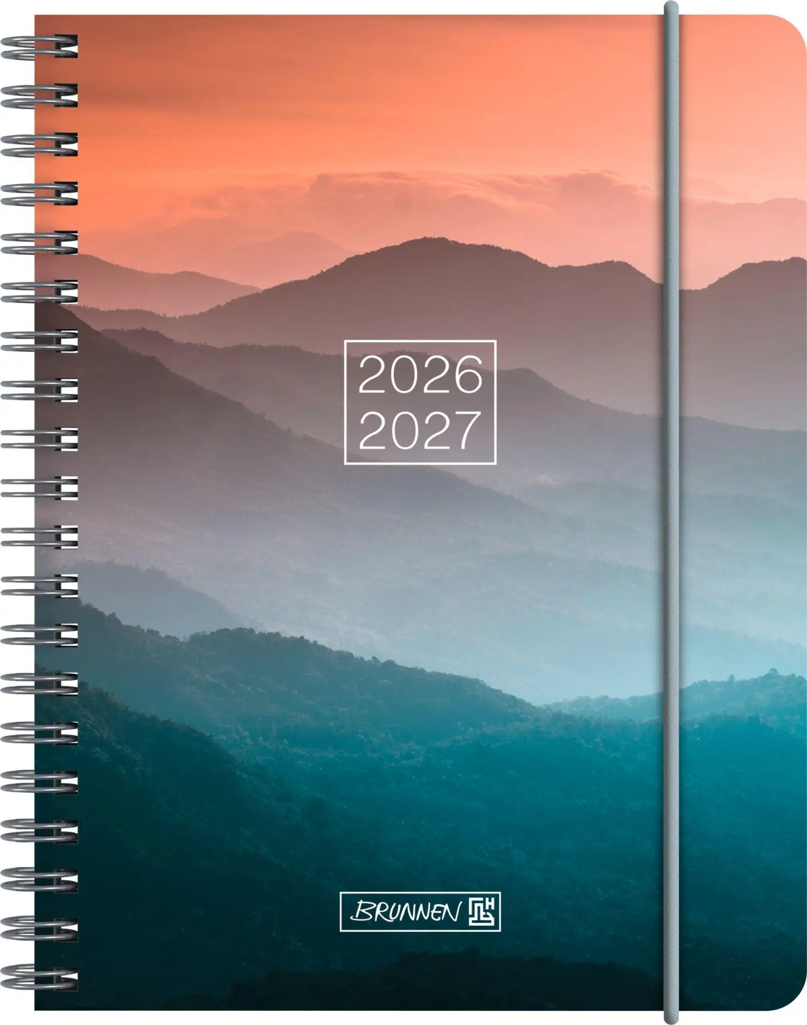 Cover: 4061947156256 | Schülerkalender 2026/2027 "Misty Sunset" A6, Kunststoff | Buch | 2027