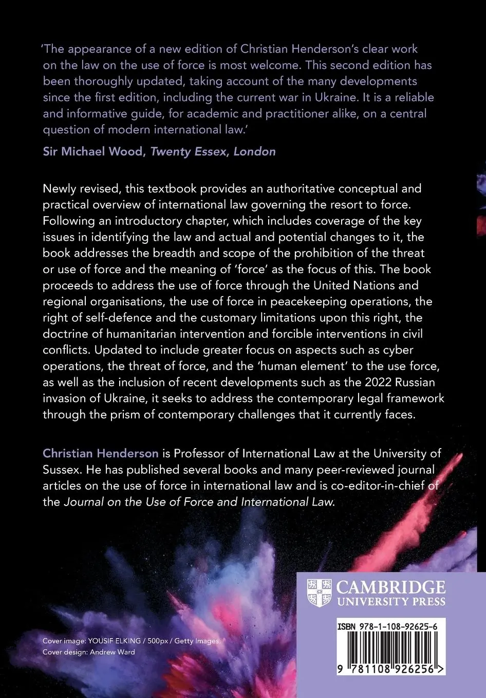 Rückseite: 9781108926256 | The Use of Force and International Law | Christian Henderson | Buch