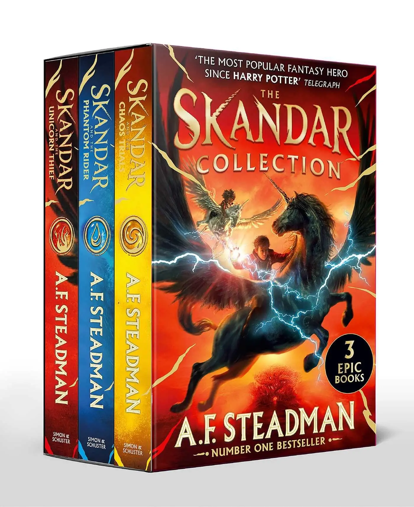 Cover: 9781398556256 | The Skandar Collection | Books 1 - 3 Boxed Set | A. F. Steadman | Buch