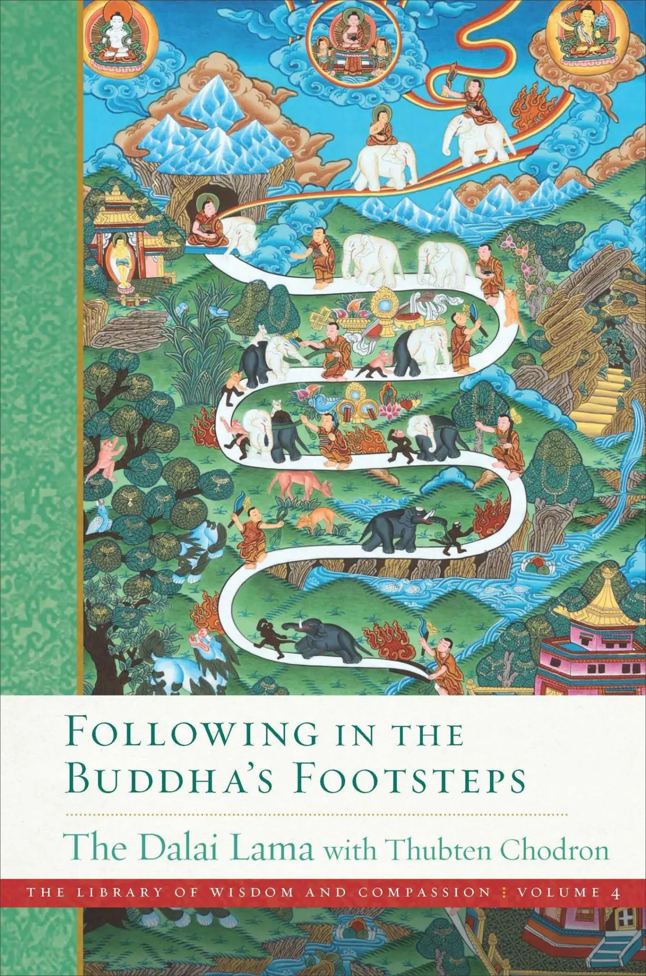 Cover: 9781614296256 | Following in the Buddha's Footsteps | Dalai Lama (u. a.) | Buch | 2019