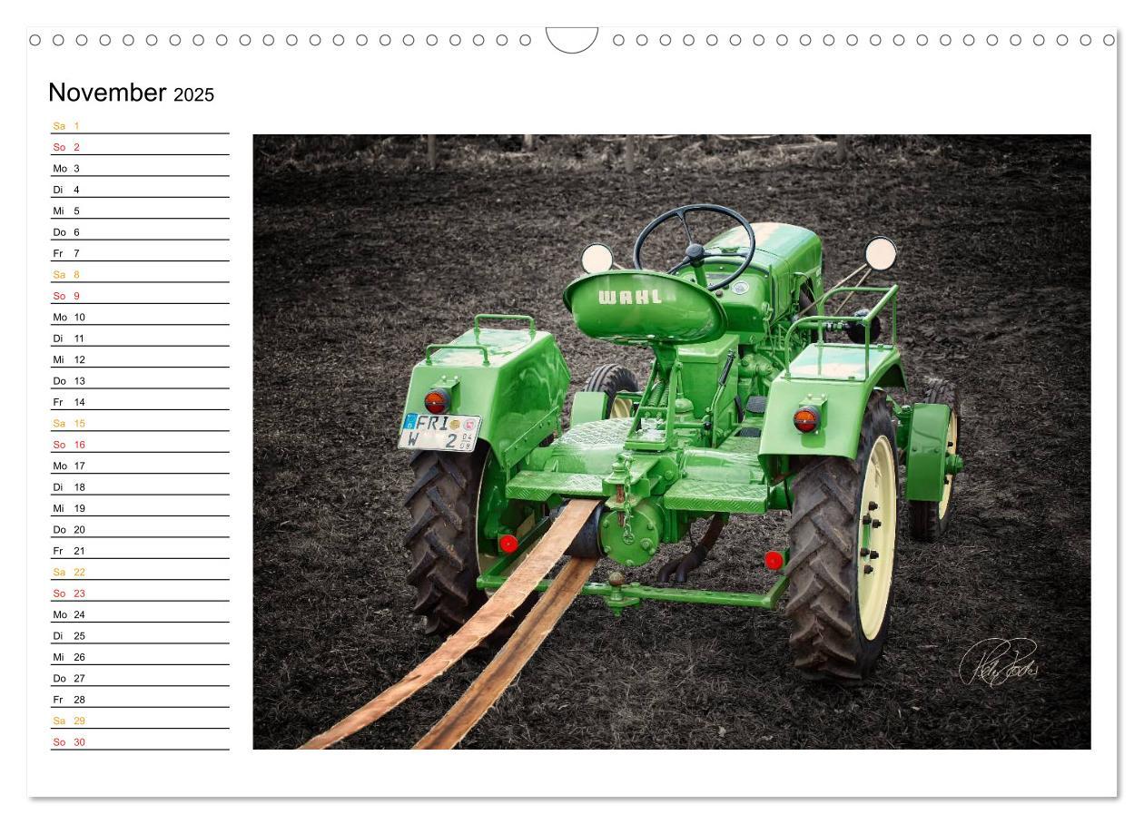 Bild: 9783435736256 | Trecker - Oldtimer / Geburtstagskalender (Wandkalender 2025 DIN A3...