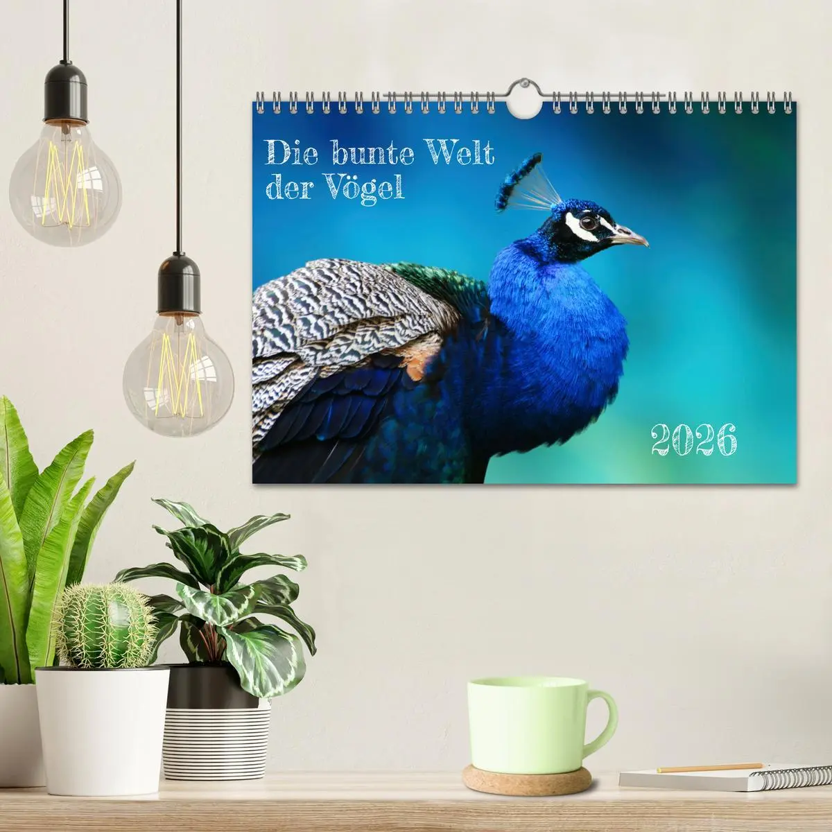 Bild: 9783457376256 | Die bunte Welt der Vögel (Wandkalender 2026 DIN A4 quer), CALVENDO...