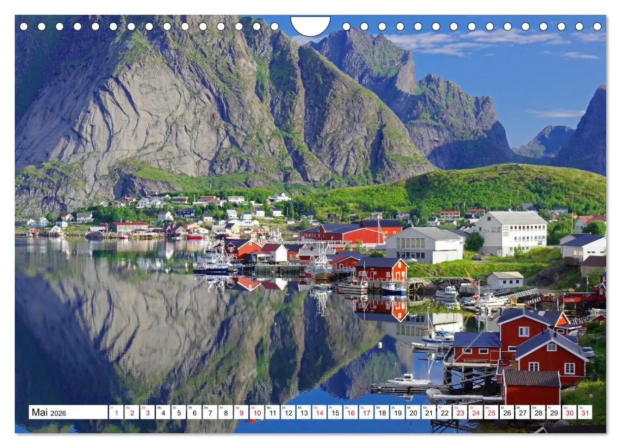 Bild: 9783516226256 | Skandinavische Impressionen - Oasen der Ruhe (Wandkalender 2026 DIN...