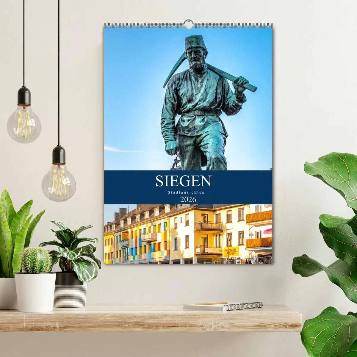 Bild: 9783516396256 | Siegener Stadtansichten (Wandkalender 2026 DIN A2 hoch), CALVENDO...