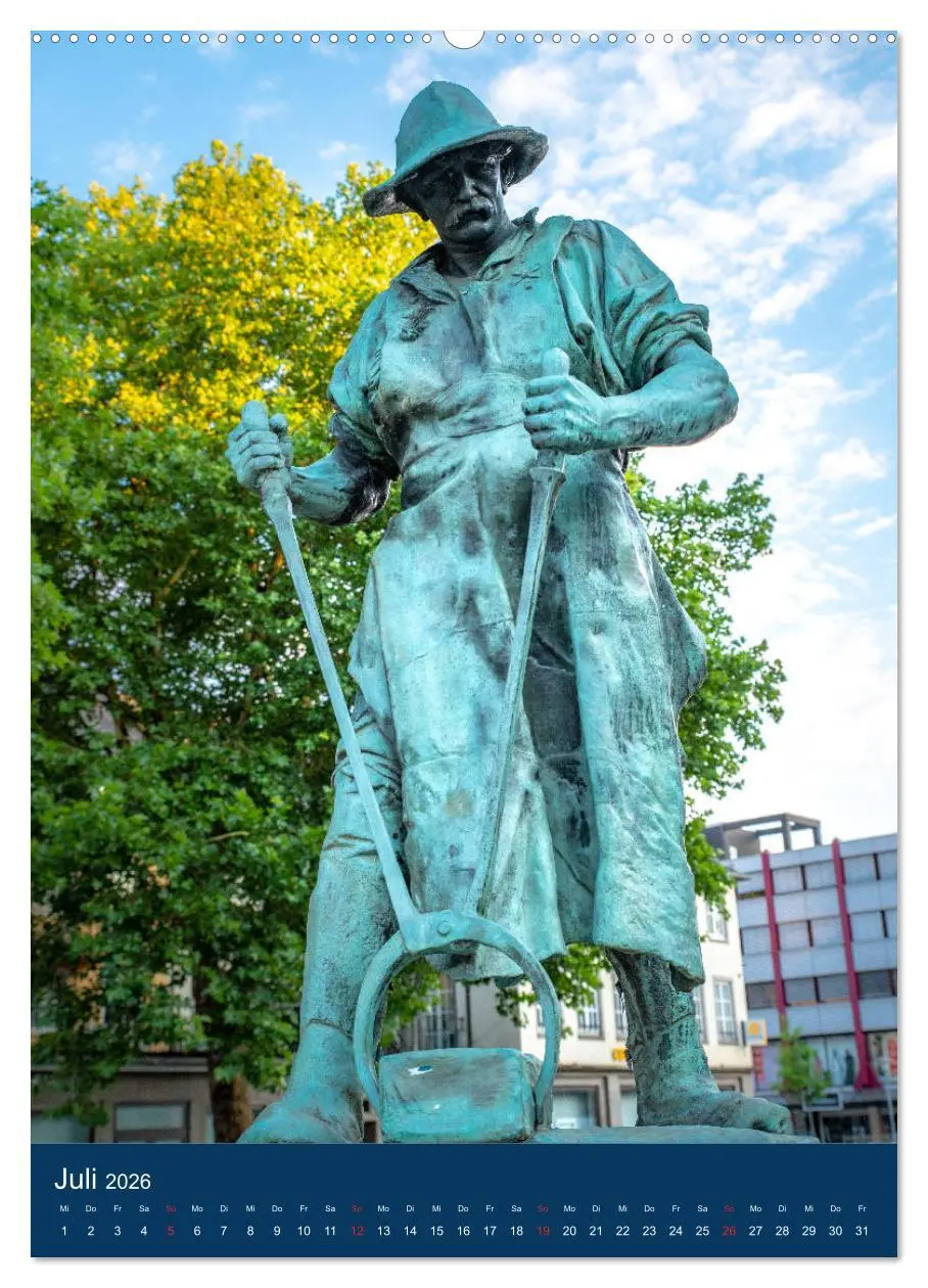 Bild: 9783516396256 | Siegener Stadtansichten (Wandkalender 2026 DIN A2 hoch), CALVENDO...