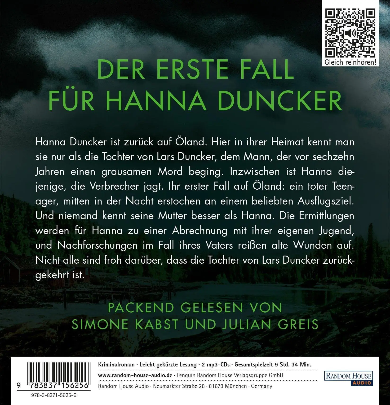 Bild: 9783837156256 | Nachttod | Johanna Mo | MP3 | Die Hanna Duncker-Serie | Deutsch | 2021
