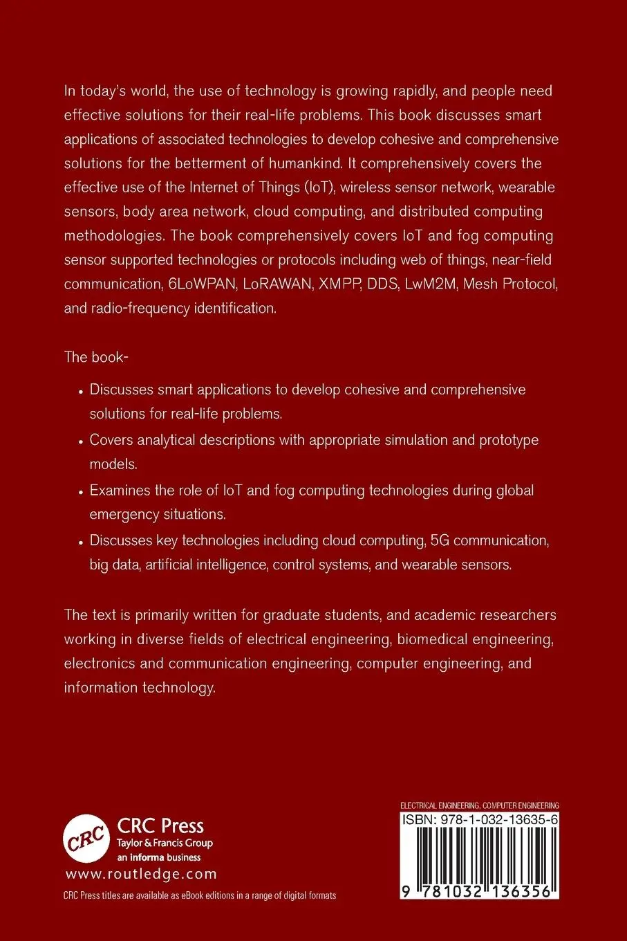 Rückseite: 9781032136356 | Internet of Things and Fog Computing-Enabled Solutions for...