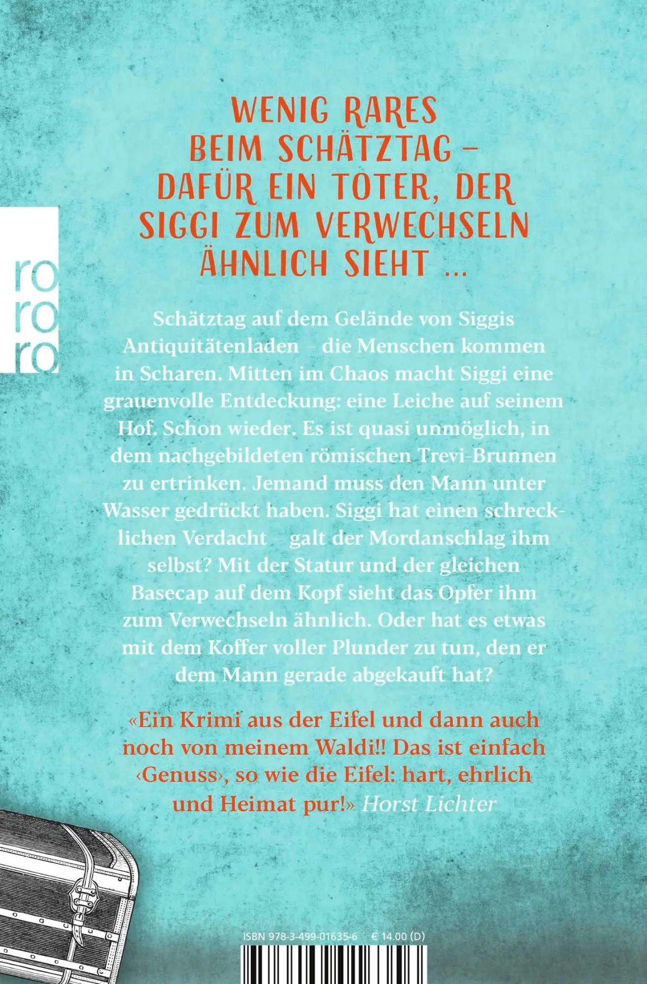 Rückseite: 9783499016356 | Mord am Schätztag | Waldi Lehnertz | Taschenbuch | 304 S. | Deutsch