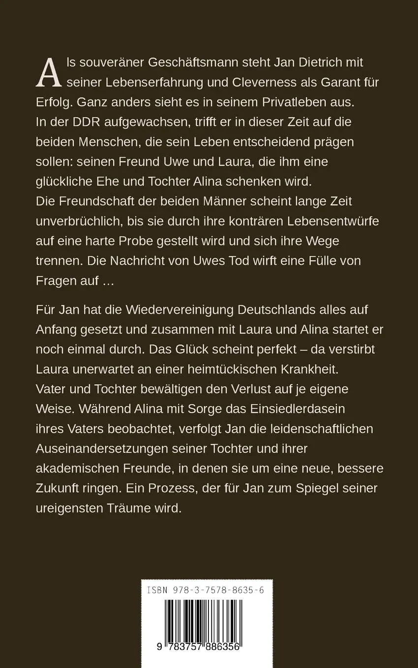 Rückseite: 9783757886356 | Traumfahrer | Roman | Enrico Fischer | Taschenbuch | 344 S. | Deutsch