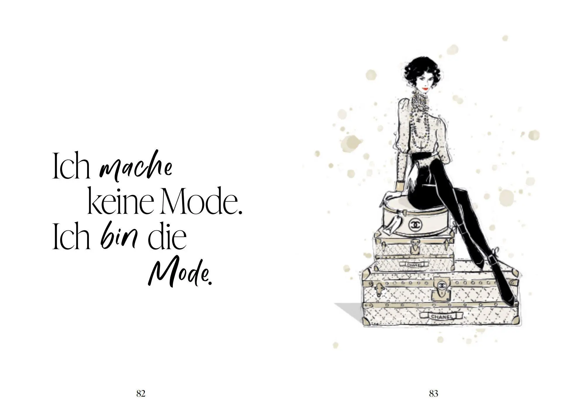 Bild: 9783791376356 | Coco Chanel - Zitate einer Stilikone | Megan Hess | Buch | 144 S.