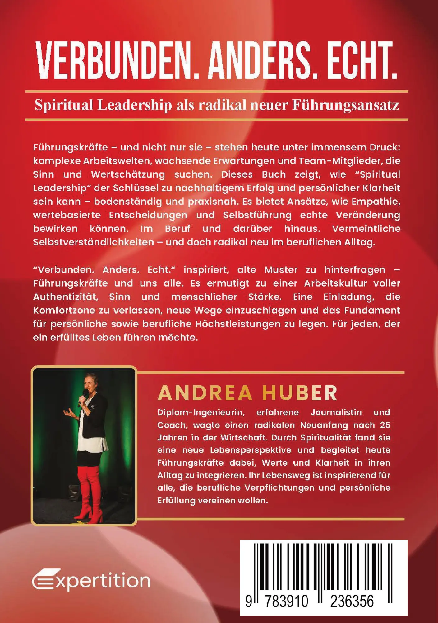 Rückseite: 9783910236356 | Verbunden. Anders. Echt. | Andrea Huber | Taschenbuch | 200 S. | 2025