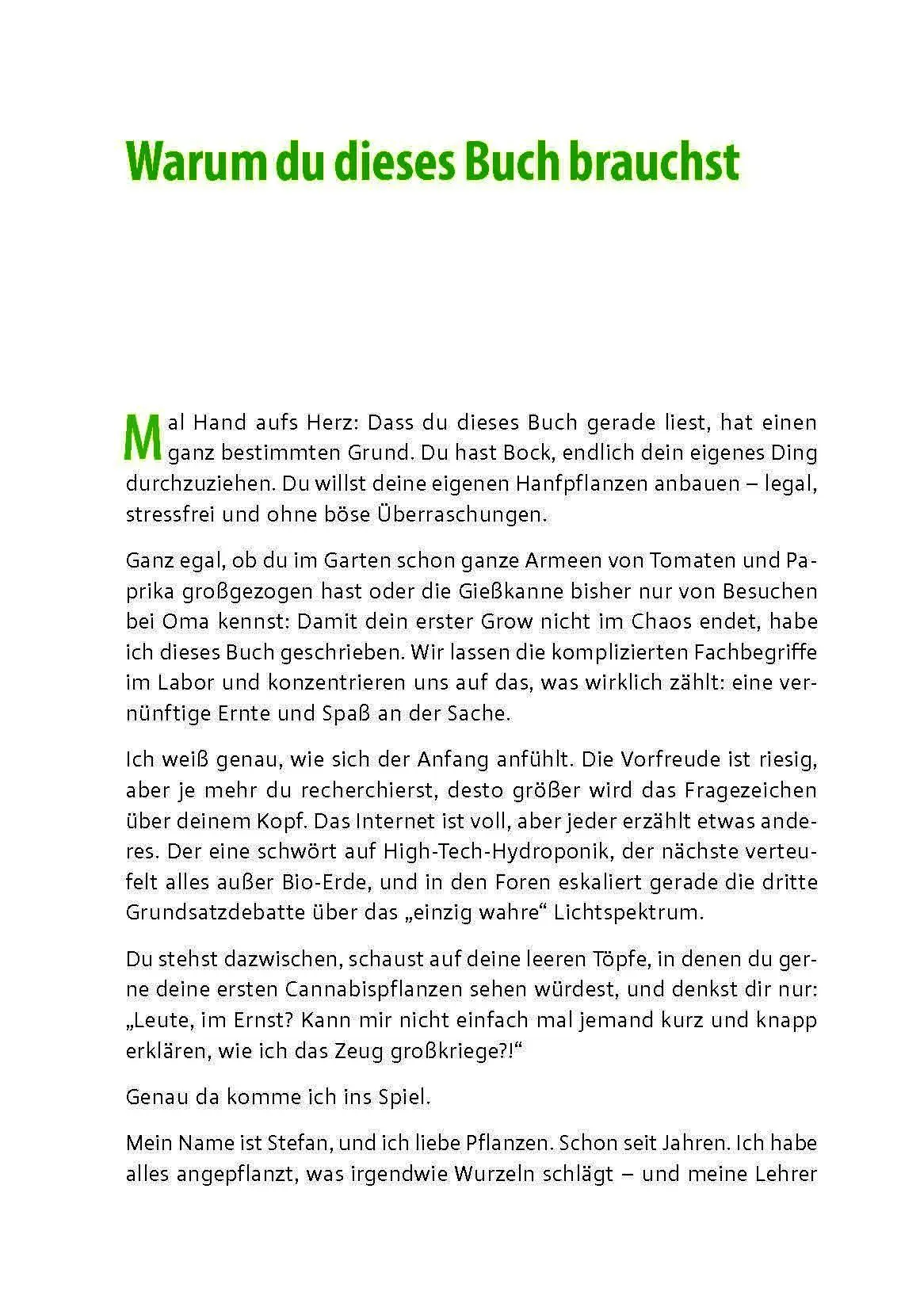 Bild: 9783969676356 | Cannabis zu Hause anbauen für Anfänger | Stefan Fischer | Taschenbuch