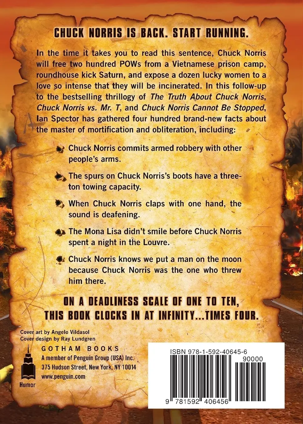 Rückseite: 9781592406456 | The Last Stand of Chuck Norris | Ian Spector | Taschenbuch | Englisch