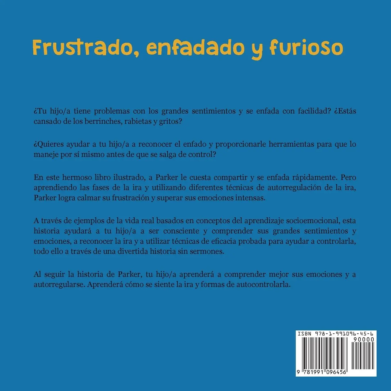Rückseite: 9781991096456 | Frustrado, enfadado y furioso | Adrian Laurent | Taschenbuch | 2022