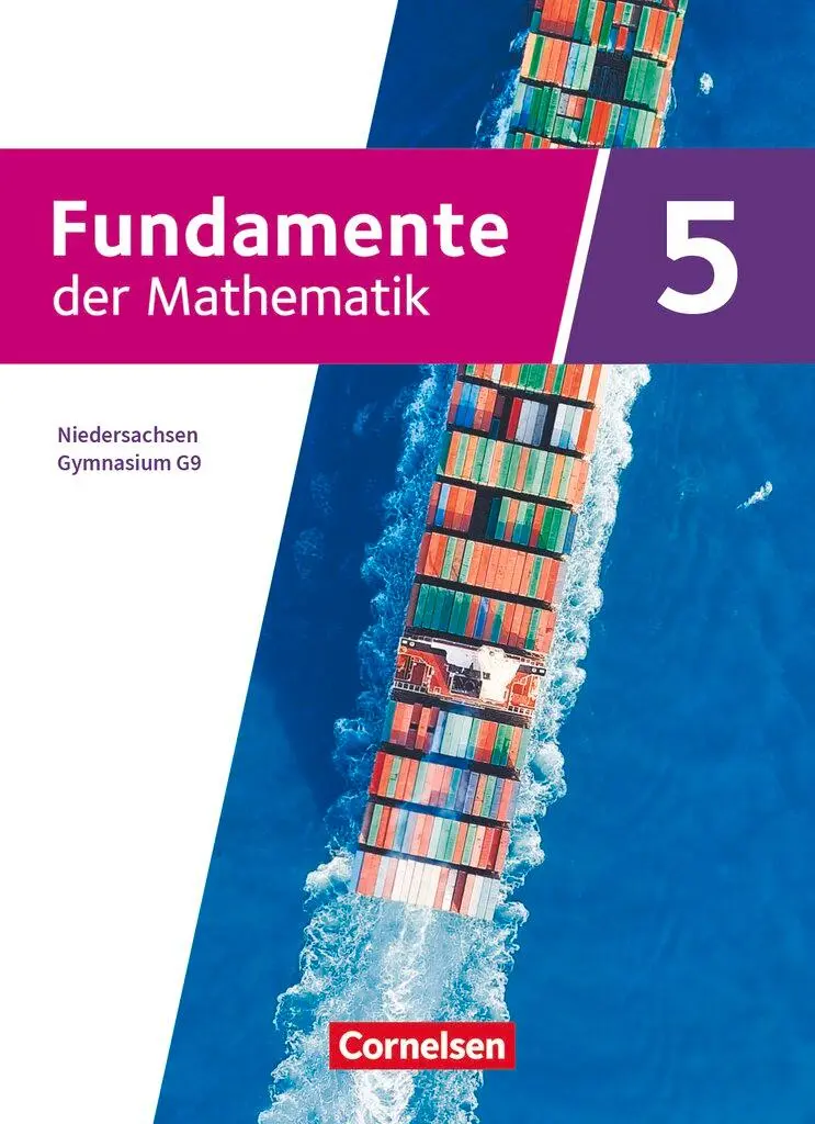 Cover: 9783060406456 | Fundamente der Mathematik 5. Schuljahr. Niedersachsen - Schulbuch -...