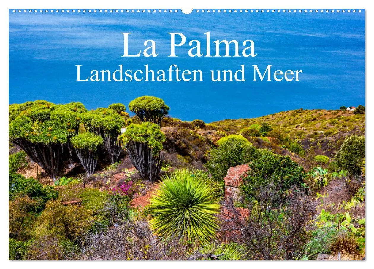 Cover: 9783457736456 | La Palma - Landschaften und Meer (Wandkalender 2026 DIN A2 quer),...