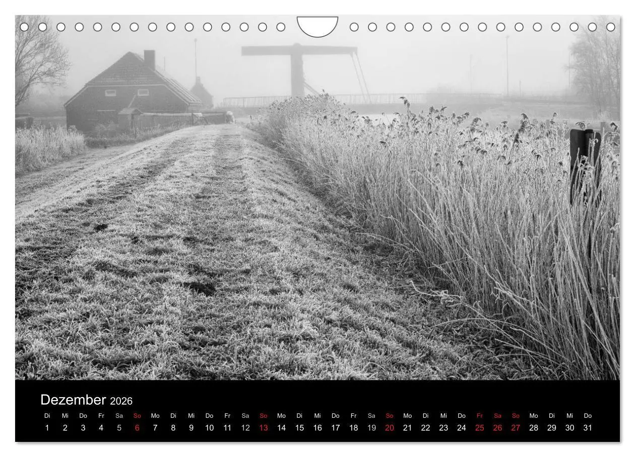 Bild: 9783457976456 | Ost-Friesische Schwarz-Weiß-Ansichten (Wandkalender 2026 DIN A4...