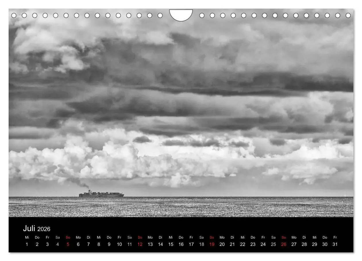 Bild: 9783457976456 | Ost-Friesische Schwarz-Weiß-Ansichten (Wandkalender 2026 DIN A4...