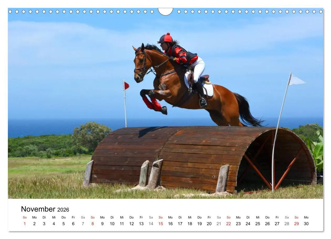 Bild: 9783516066456 | Eventing - Der ultimative Reitsport (Wandkalender 2026 DIN A3...