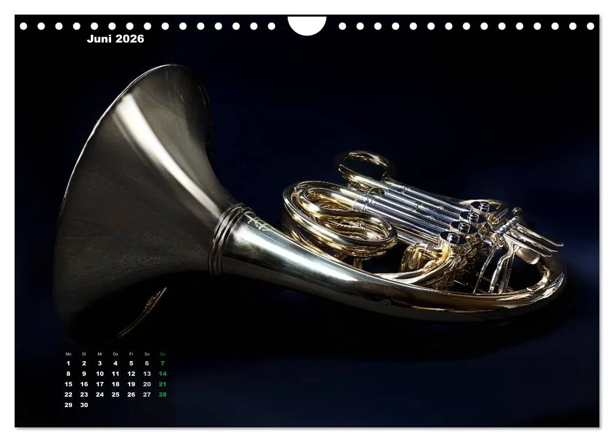 Bild: 9783516136456 | Das Horn, ein herrliches Instrument (Wandkalender 2026 DIN A4...