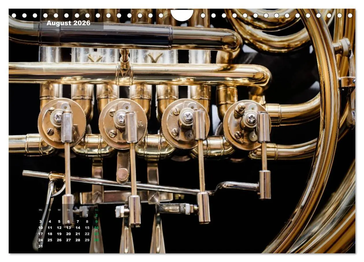 Bild: 9783516136456 | Das Horn, ein herrliches Instrument (Wandkalender 2026 DIN A4...