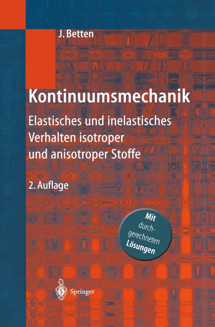 Cover: 9783642626456 | Kontinuumsmechanik | Josef Betten | Taschenbuch | xiii | Deutsch