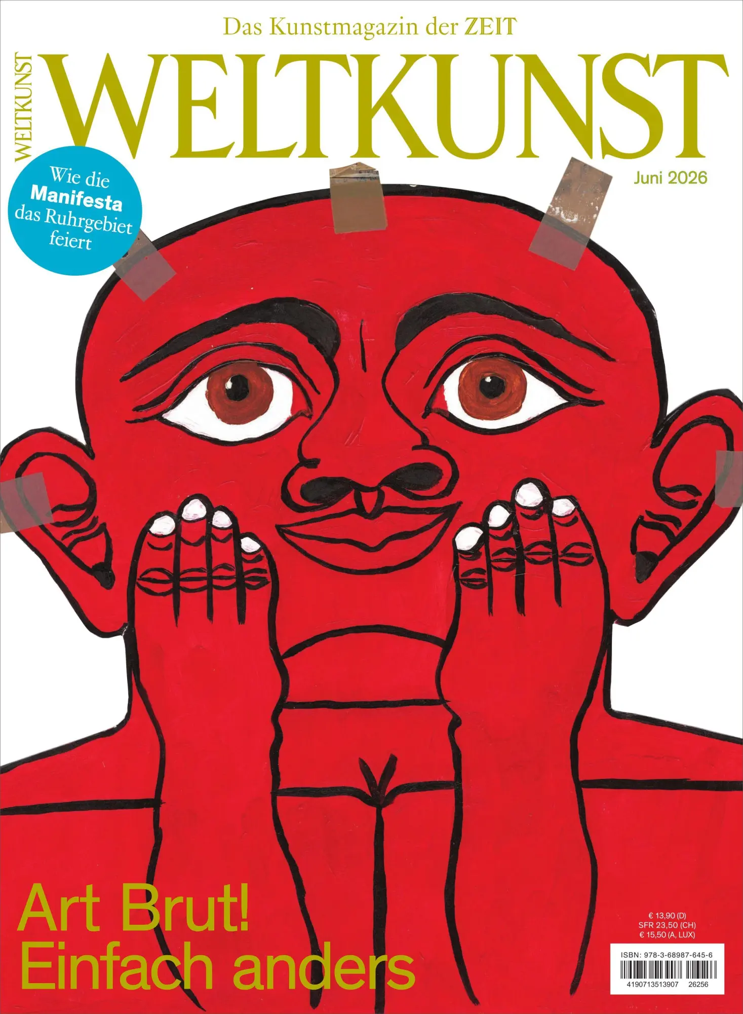 Cover: 9783689876456 | ZEIT Weltkunst 256/26 | Art Brut! Einfach anders. | KG | Broschüre
