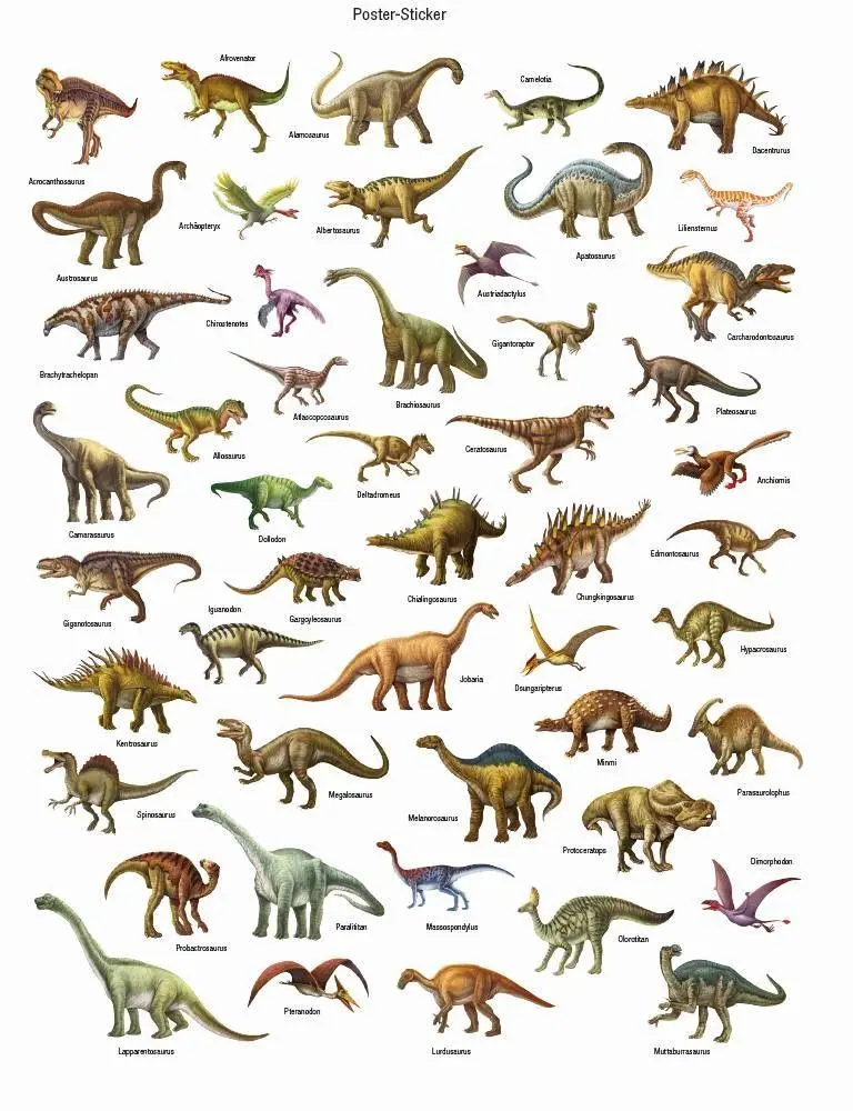 Bild: 9783833246456 | Glow-in-the-Dark Dinosaurier: Mein großer Stickeratlas | Stefanovic