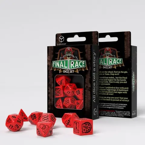 Cover: 5907699496556 | Final Race Dice Set: Engine Roar | Auslaufartikel | Q-Workshop
