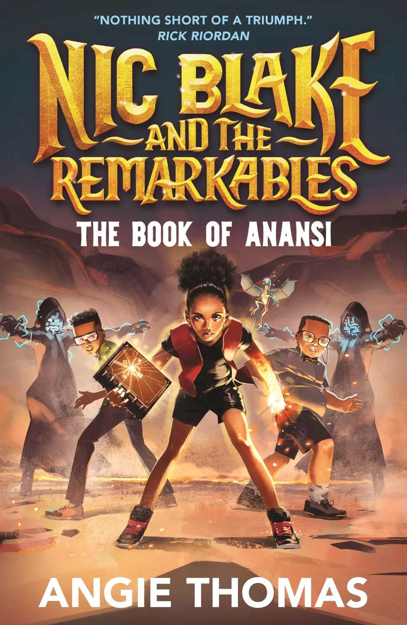 Cover: 9781529506556 | Nic Blake and the Remarkables: The Book of Anansi | Angie Thomas