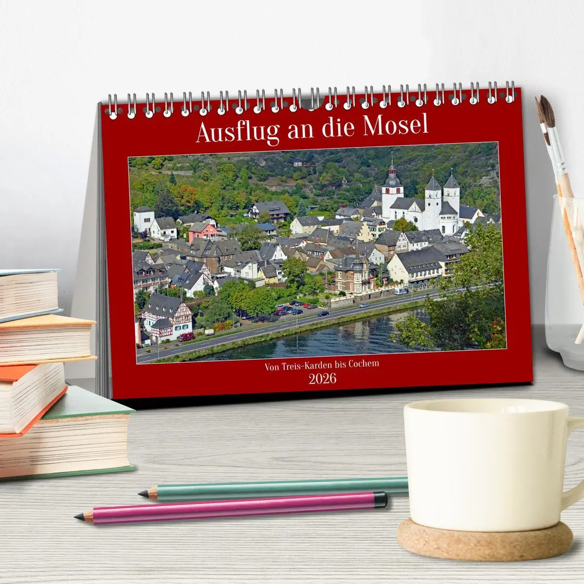 Bild: 9783457726556 | Ausflug an die Mosel (Tischkalender 2026 DIN A5 quer), CALVENDO...