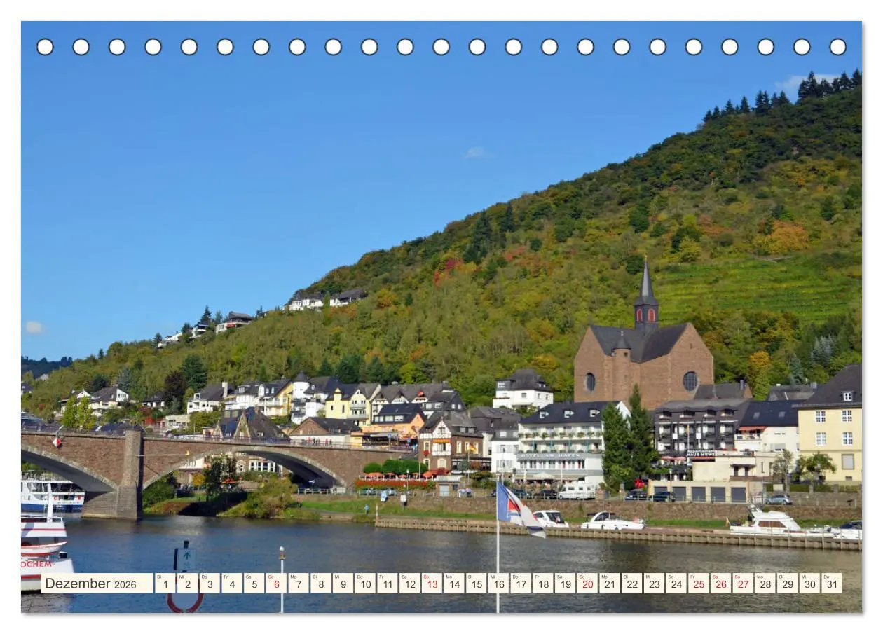 Bild: 9783457726556 | Ausflug an die Mosel (Tischkalender 2026 DIN A5 quer), CALVENDO...