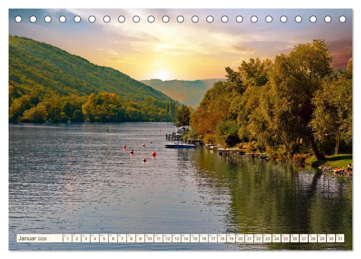 Bild: 9783457726556 | Ausflug an die Mosel (Tischkalender 2026 DIN A5 quer), CALVENDO...