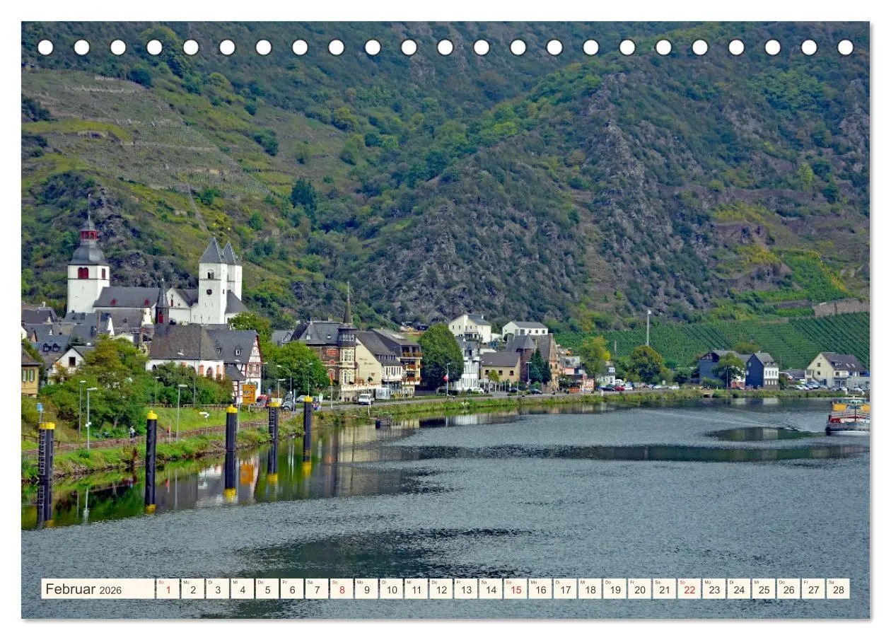 Bild: 9783457726556 | Ausflug an die Mosel (Tischkalender 2026 DIN A5 quer), CALVENDO...