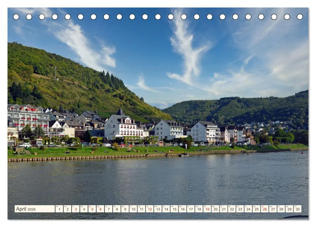 Bild: 9783457726556 | Ausflug an die Mosel (Tischkalender 2026 DIN A5 quer), CALVENDO...