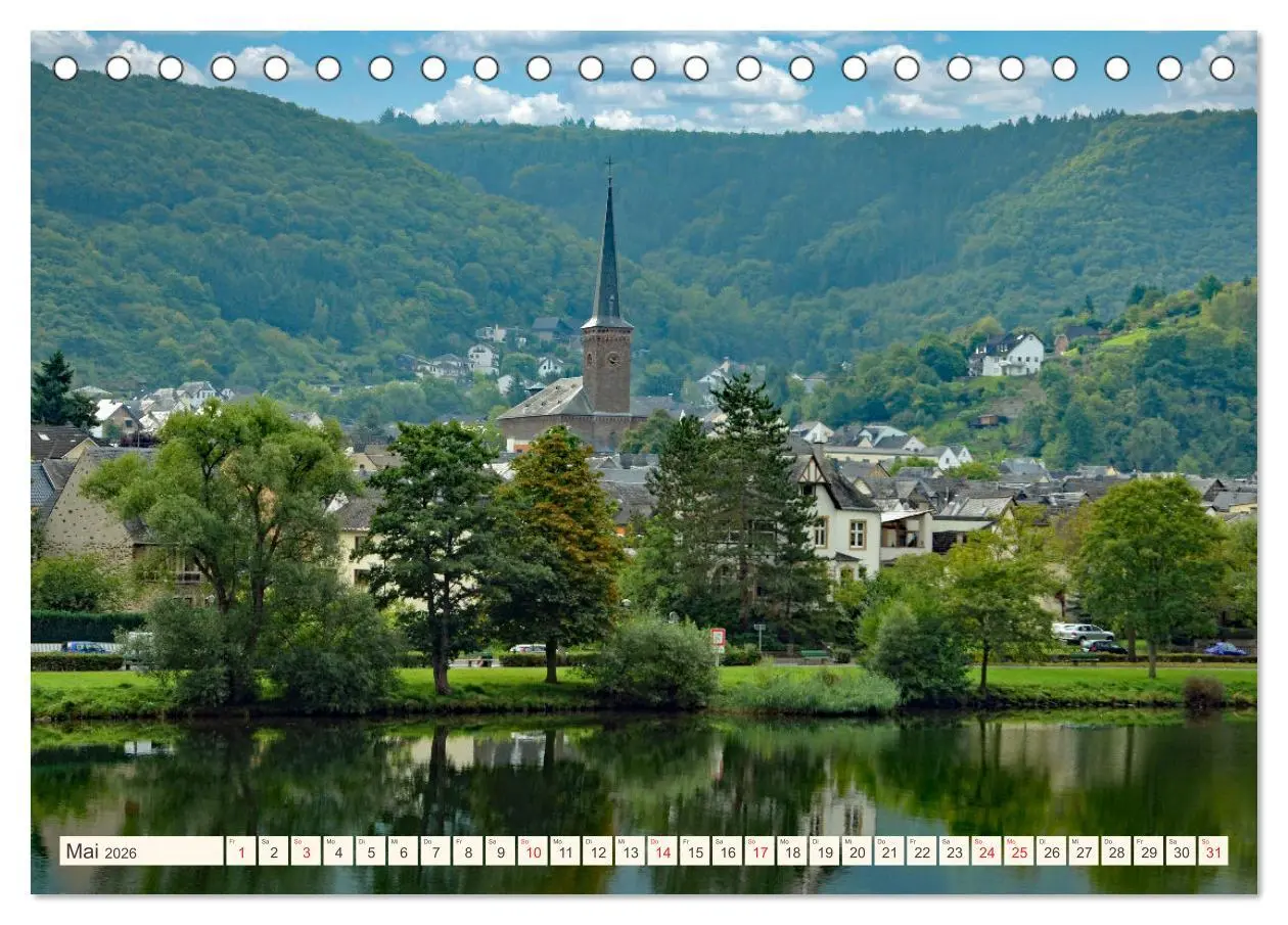 Bild: 9783457726556 | Ausflug an die Mosel (Tischkalender 2026 DIN A5 quer), CALVENDO...