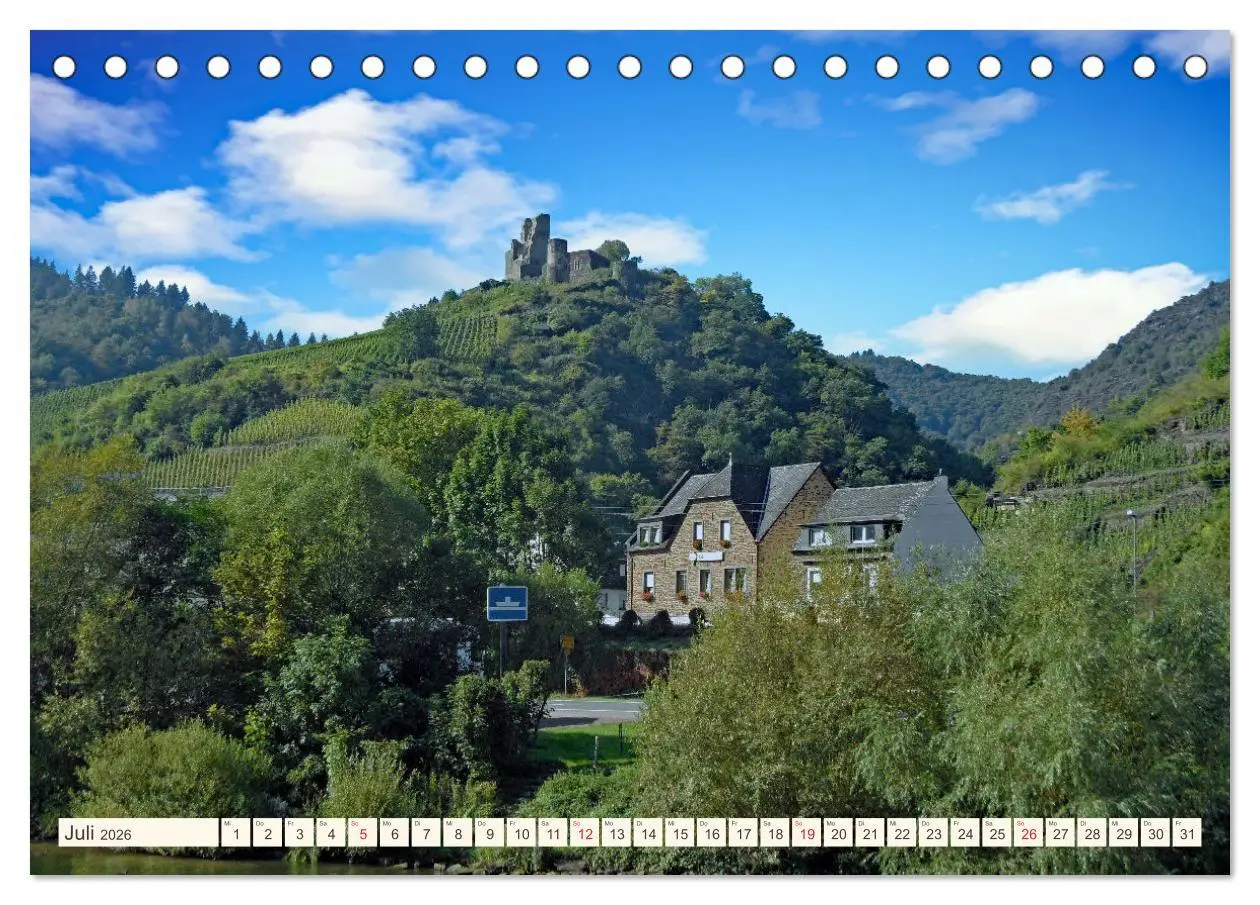 Bild: 9783457726556 | Ausflug an die Mosel (Tischkalender 2026 DIN A5 quer), CALVENDO...