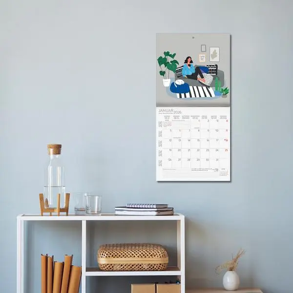 Bild: 9783731886556 | Kaffee? - Läuft bei mir! 2026 | Verlag Korsch | Kalender | 13 S.