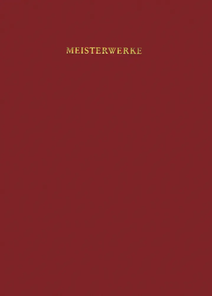 Cover: 9783777426556 | Meisterwerke | Volker M. Strocka | Buch | 352285 S. | Deutsch | 2005