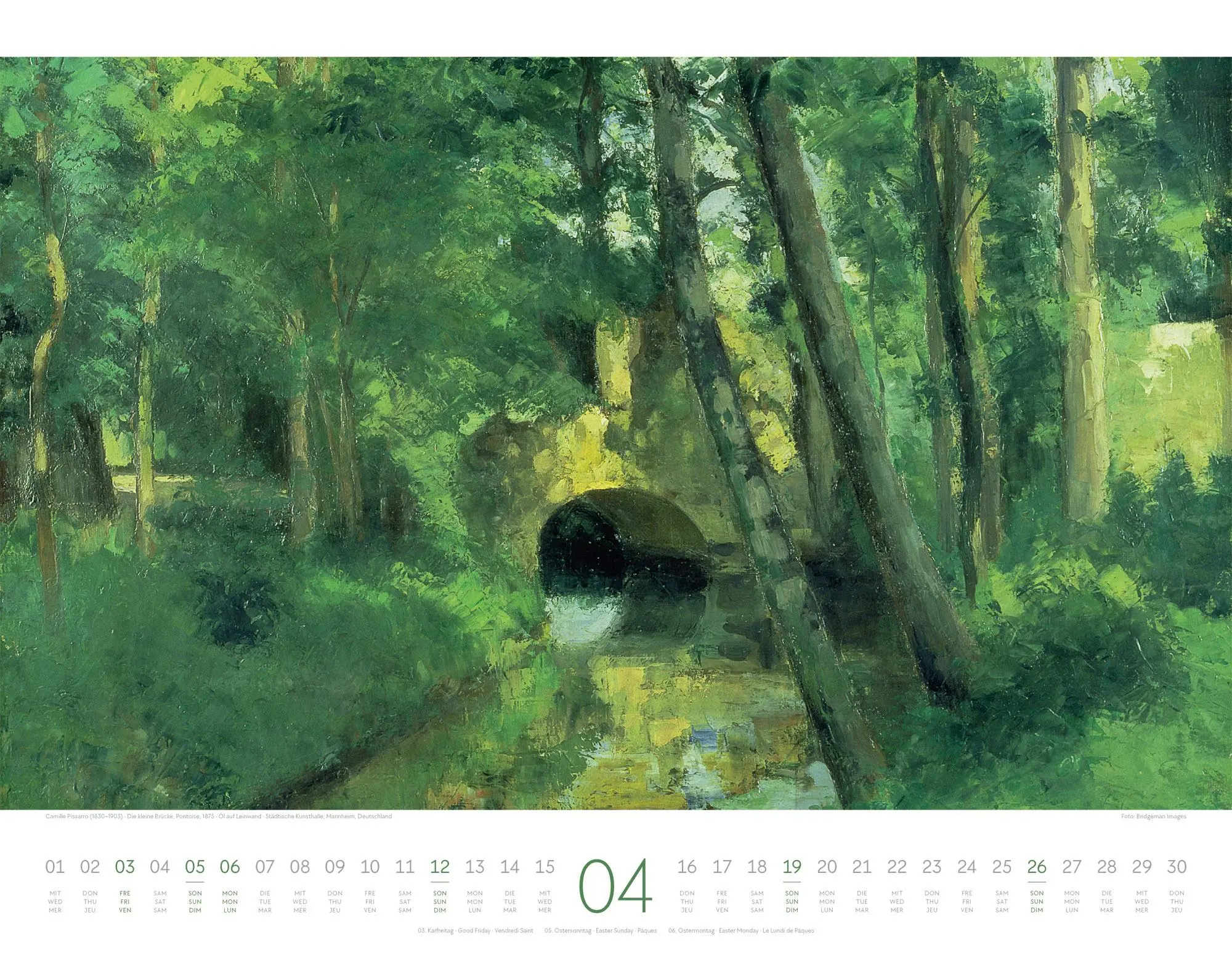 Bild: 9783838426556 | Kunstwerk Wald Kalender 2026 | Ackermann Kunstverlag GmbH | Kalender