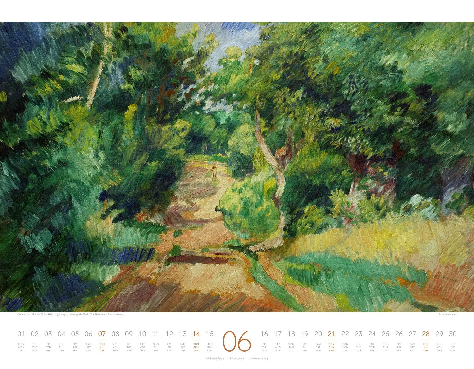 Bild: 9783838426556 | Kunstwerk Wald Kalender 2026 | Ackermann Kunstverlag GmbH | Kalender