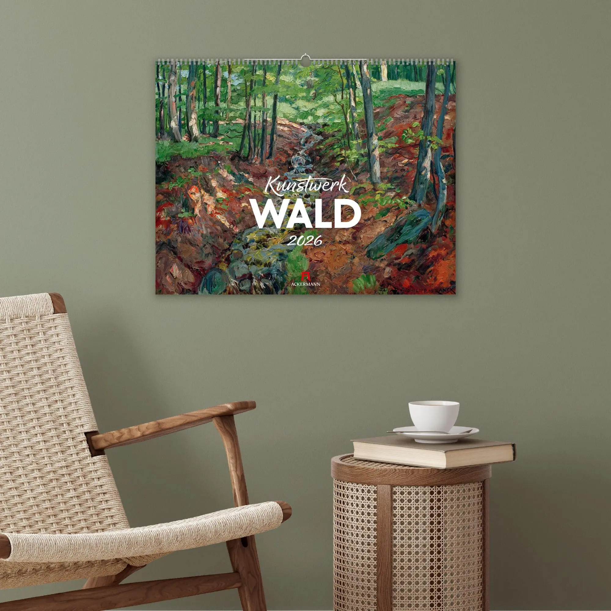 Bild: 9783838426556 | Kunstwerk Wald Kalender 2026 | Ackermann Kunstverlag GmbH | Kalender