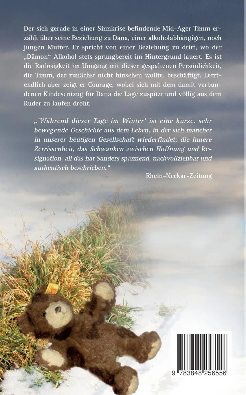 Rückseite: 9783848256556 | Während dieser Tage im Winter | Erfahrungen | Timm Sanders | Buch