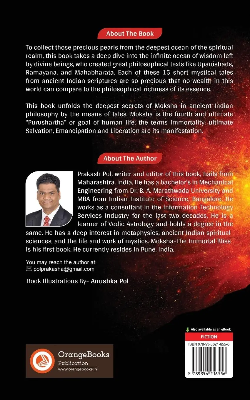 Rückseite: 9789356216556 | MOKSHA - The Immortal Bliss | Prakash Pol | Taschenbuch | Englisch