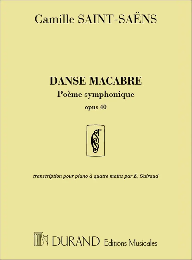 Cover: 9790044016556 | Danse Macabre Op. 40 | Camille Saint-Saens | Buch | 2001