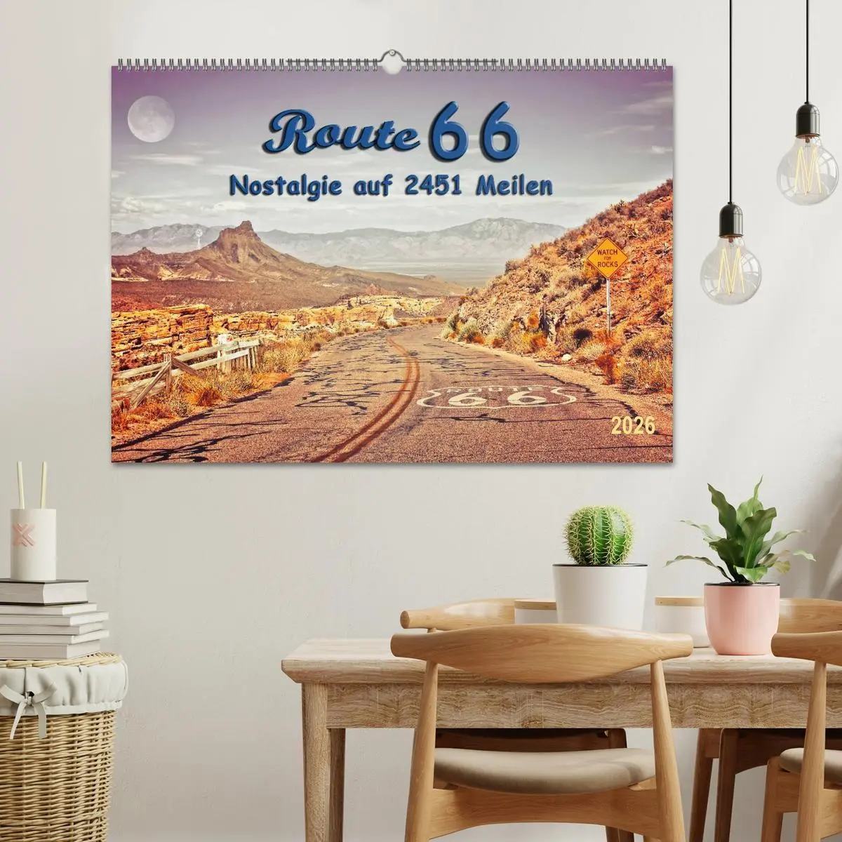 Bild: 9783457956656 | Nostalgie auf 2451 Meilen - Route 66 (Wandkalender 2026 DIN A2...