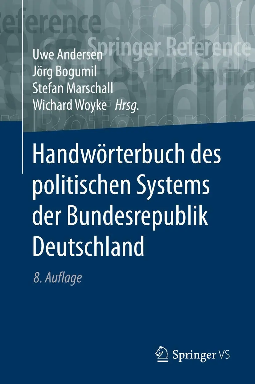 Cover: 9783658236656 | Handwörterbuch des politischen Systems der Bundesrepublik Deutschland