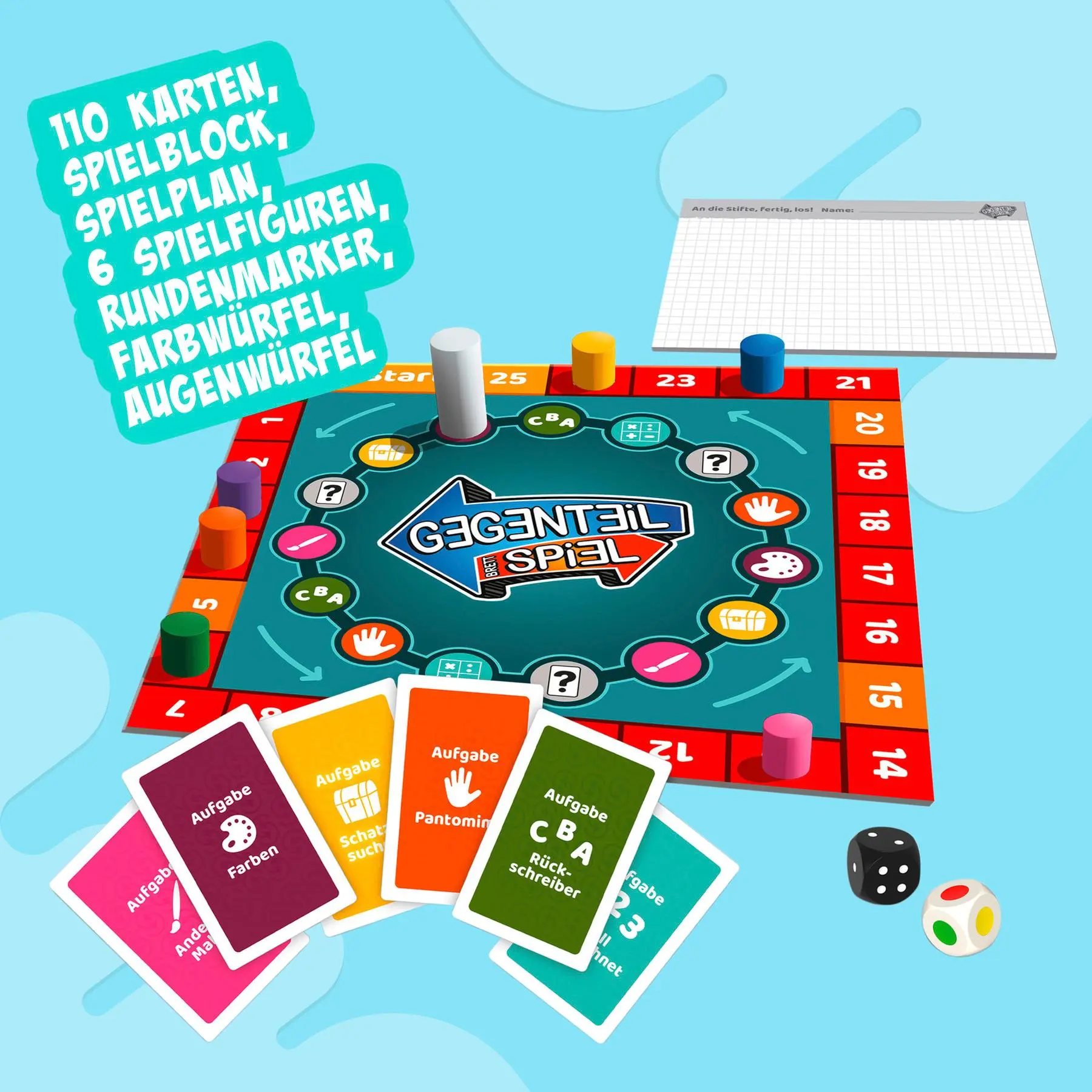 Bild: 4000826006756 | Gegenteil Brettspiel | Spiel | 606062080 | Deutsch | 2025
